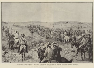 The Trouble in the Transvaal, Dr Jameson and his Men being escorted as Prisoners after the Battle of Doornkop by William Barnes Wollen